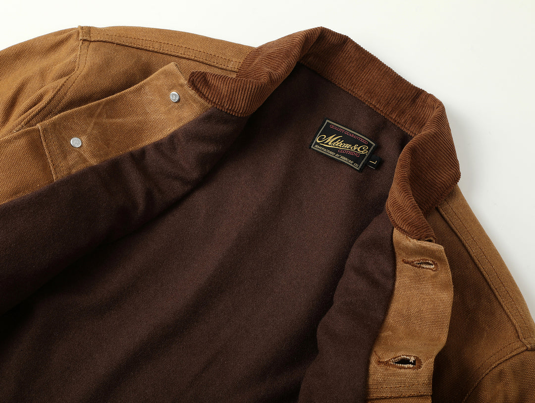Western Series 16oz Oil-Waxed Canvas Type3 Trucker Jacket