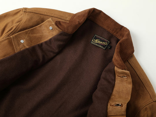 Western Series 16oz Oil-Waxed Canvas Type3 Trucker Jacket