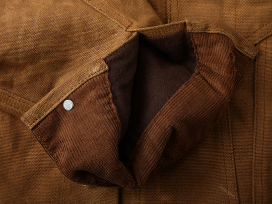 Western Series 16oz Oil-Waxed Canvas Type3 Trucker Jacket