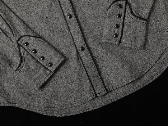 Mvc&Co. Gambler Card Pattern Embroidered Shirt