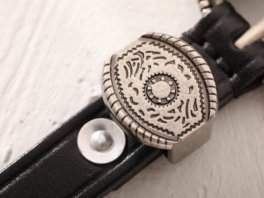 Western-style Alloy Buckle Belt