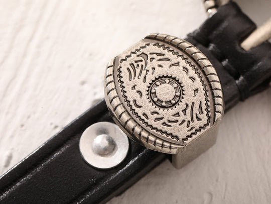 Western-style Alloy Buckle Belt