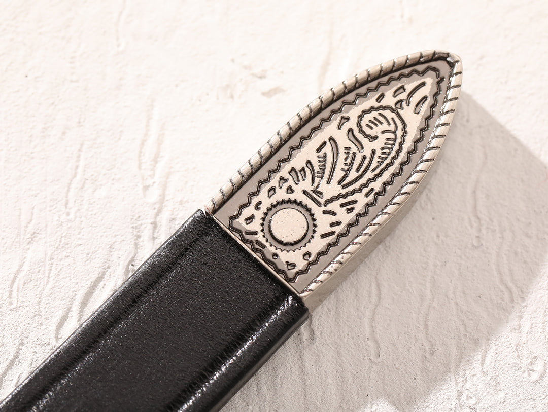 Western-style Alloy Buckle Belt