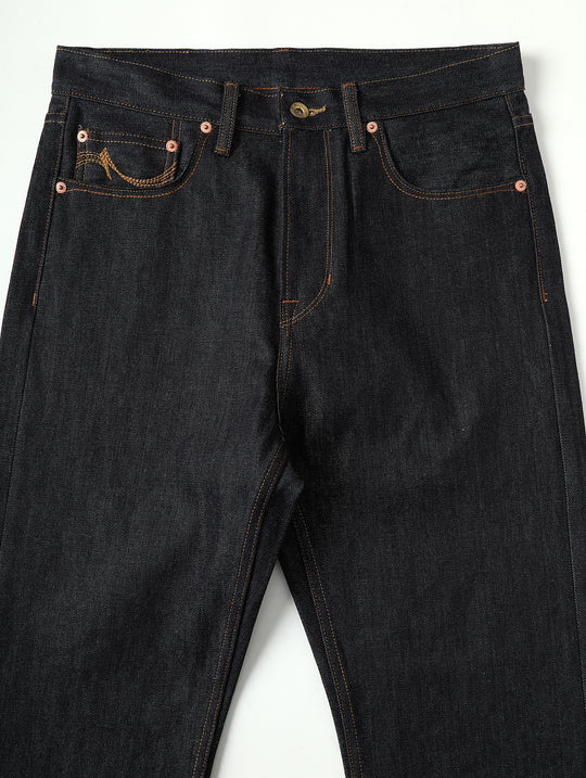 "The Last Yard" 14OZ 701 Straight-fit jeans
