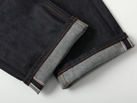 "The Last Yard" 14OZ 701 Straight-fit jeans