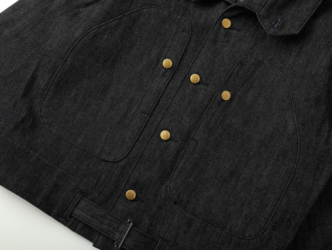 15.5oz French Shipyard Selvedge Denim Worker Jacket