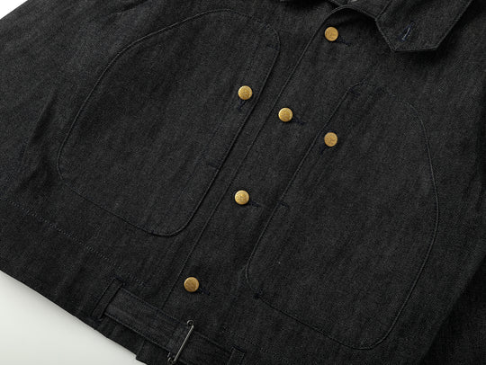 15.5oz French Shipyard Selvedge Denim Worker Jacket