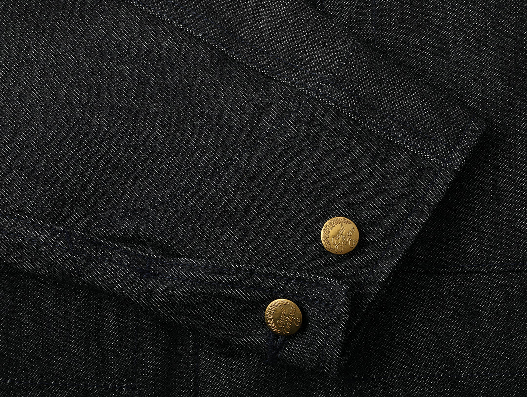 15.5oz French Shipyard Selvedge Denim Worker Jacket