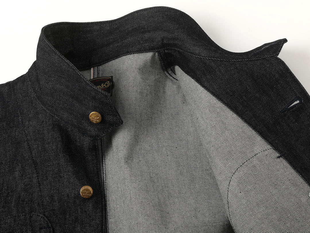 15.5oz French Shipyard Selvedge Denim Worker Jacket