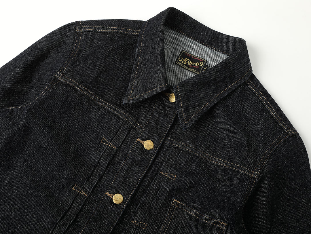 Women's 15.5OZ Type1 Selvedge Denim Jacket