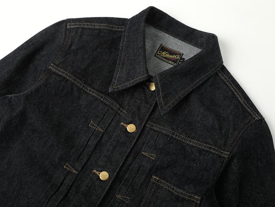 Women's 15.5OZ Type1 Selvedge Denim Jacket