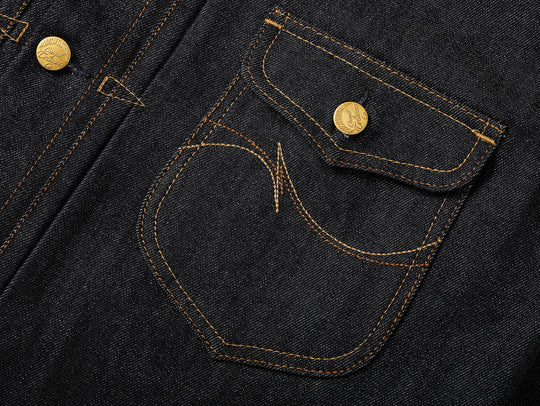 15.5OZ Type1 Selvedge Denim Jacket