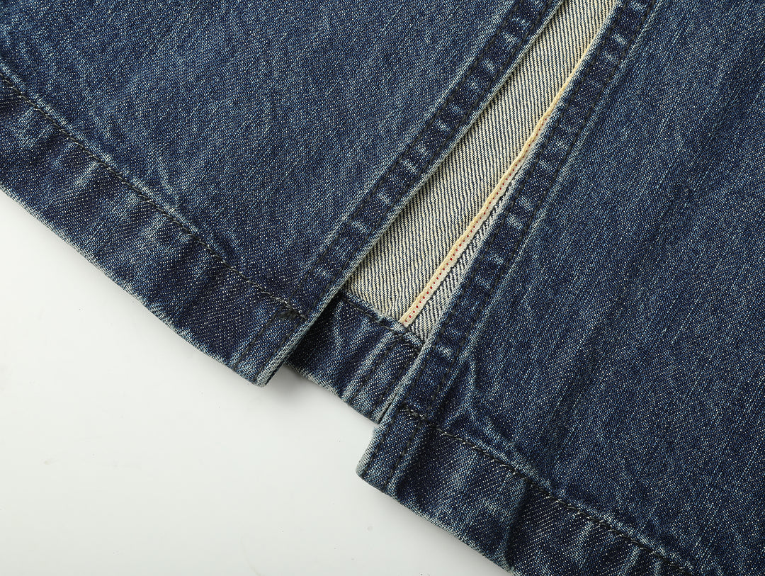 Western Series Denim A-line skirt