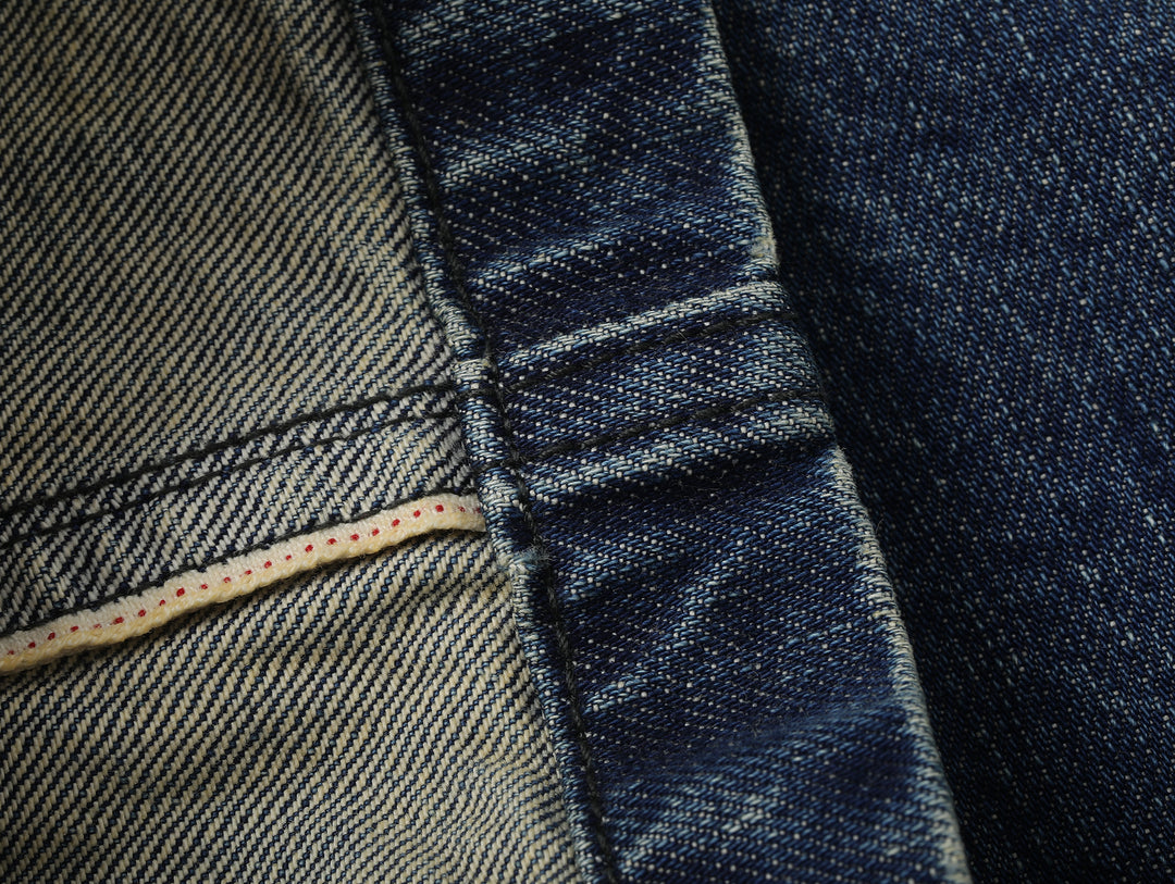Western Series Denim A-line skirt