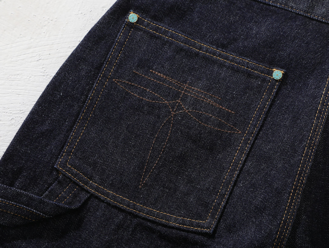 16.4 OZ Western Logger Wide-Leg jeans