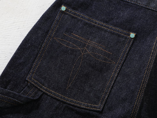 16.4 OZ Western Logger Wide-Leg jeans