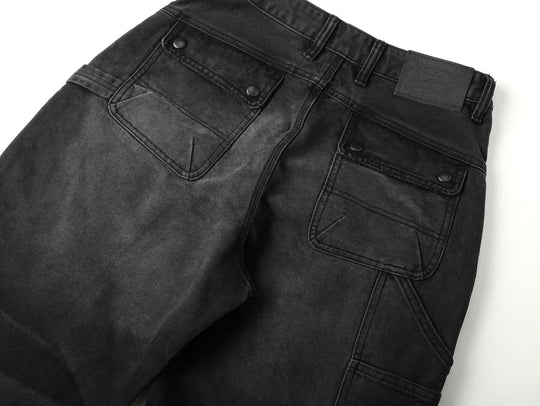 Logger Multi-Pocket Wide-Leg Work pants