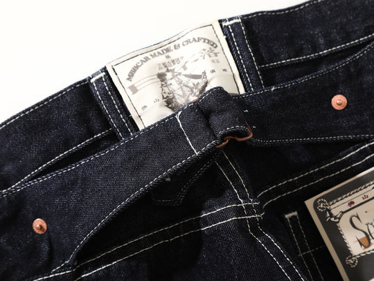 "Sun Never Sets" Wide-Leg jeans