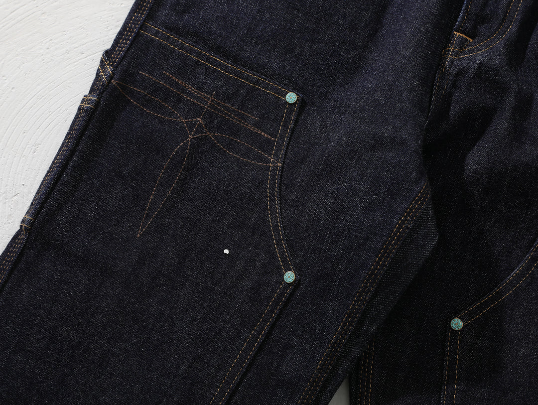 16.4 OZ Western Logger Wide-Leg jeans