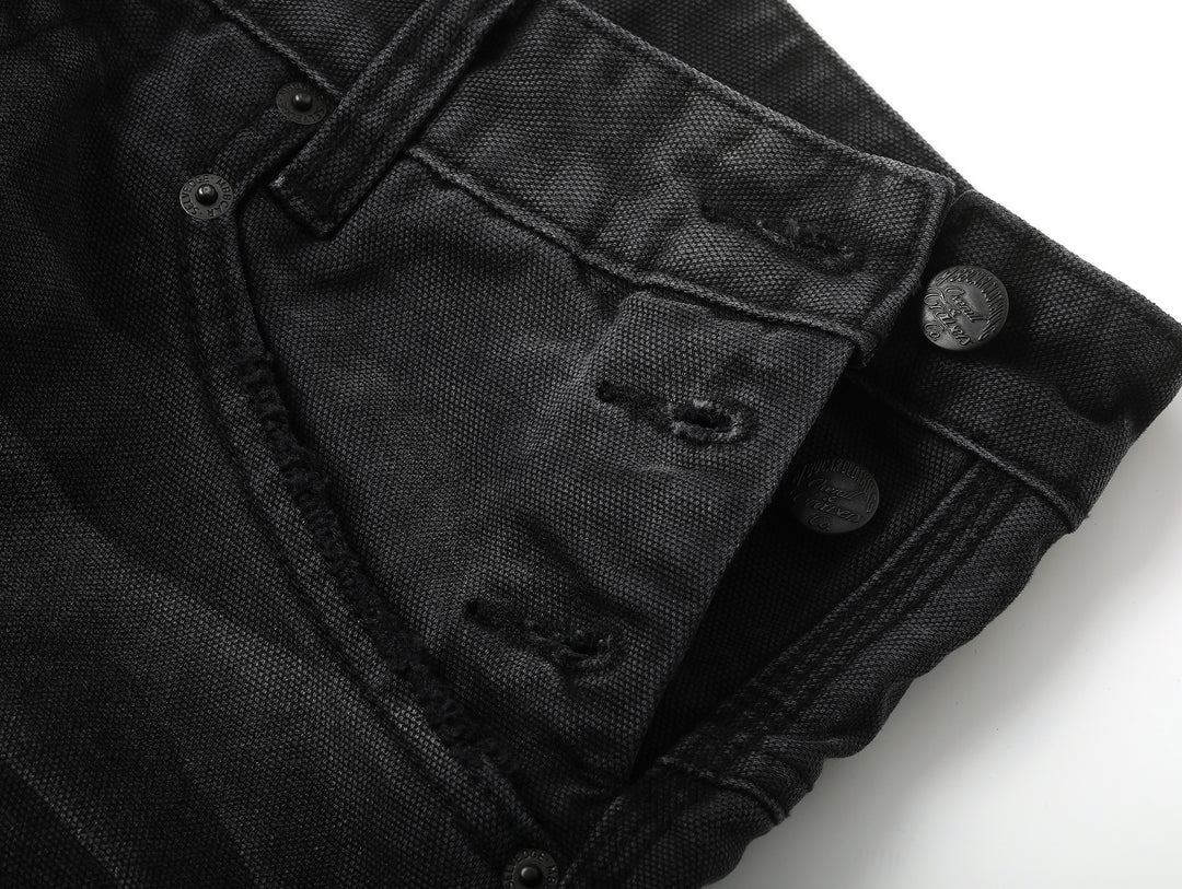 Logger Multi-Pocket Wide-Leg Work pants
