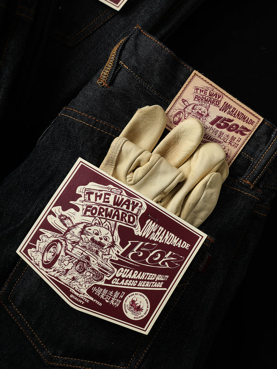 15.5OZ Classic 701 Straight-Fit jeans-Regular Wash