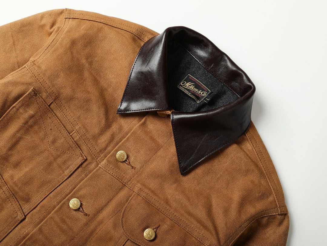 Mackinaw Wool Oil-Waxed Canvas Cruiser Jacket