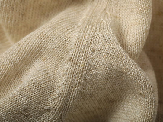 Tencel-Linen Blend Knitted Polo Shirt