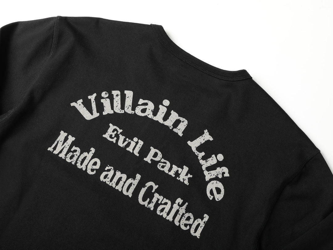 Motorcycle-Inspired Henley T-Shirt
