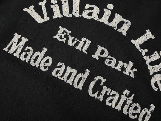 Motorcycle-Inspired Henley T-Shirt