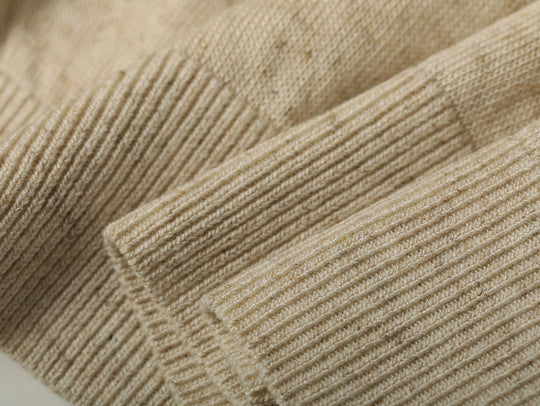Tencel-Linen Blend Knitted Polo Shirt