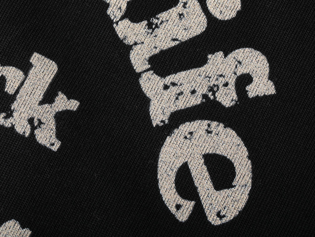 Motorcycle-Inspired Henley T-Shirt