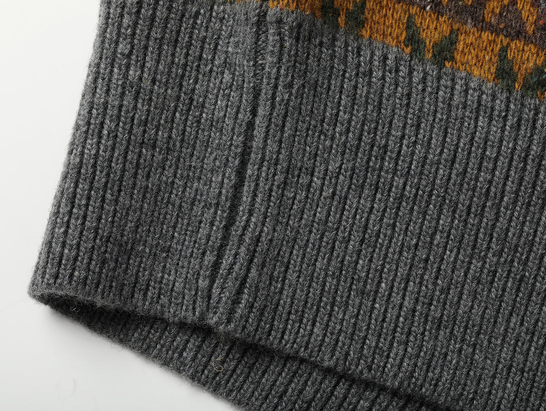 Fair Isle Knit Vest