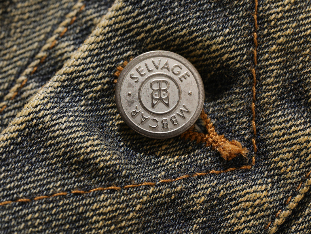 Western Series Mud-Dyed Washed Western Riders Jacket