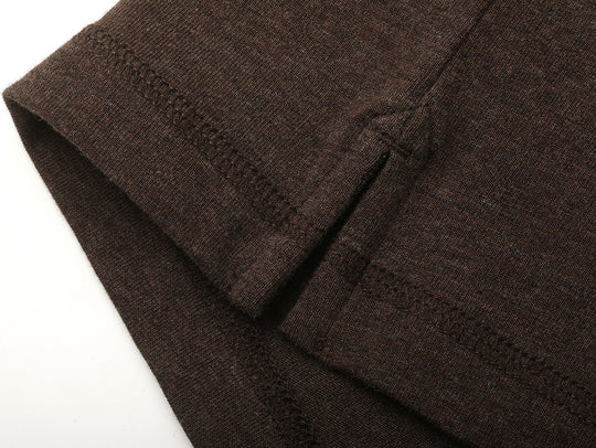 Western Series Striped Panel Henley shirt