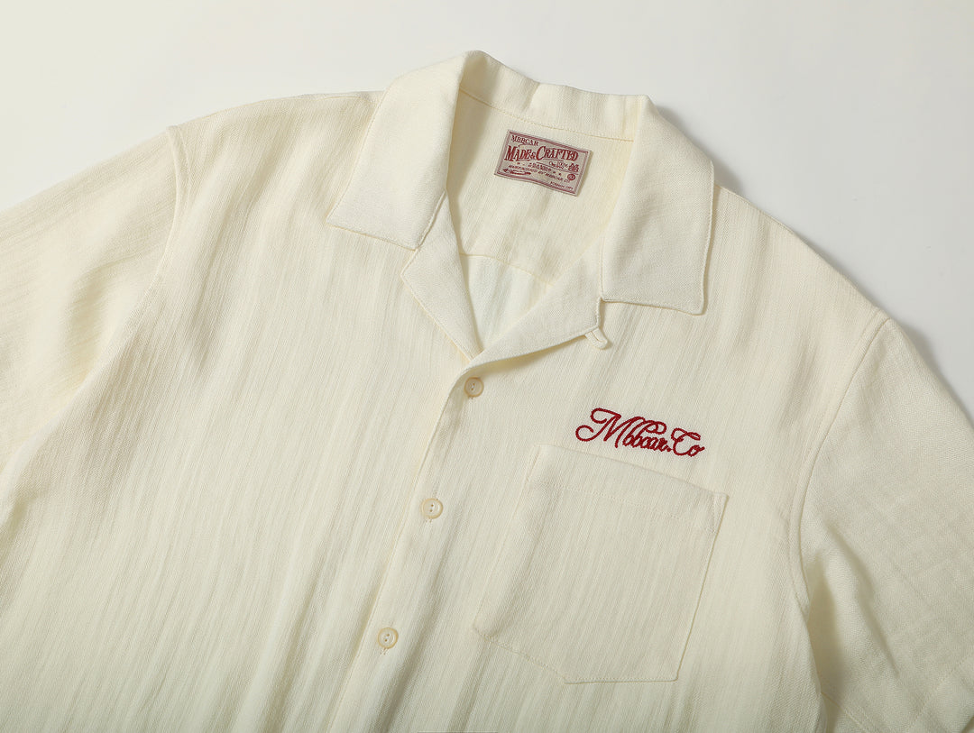 Flax Cuban Collar Shirt