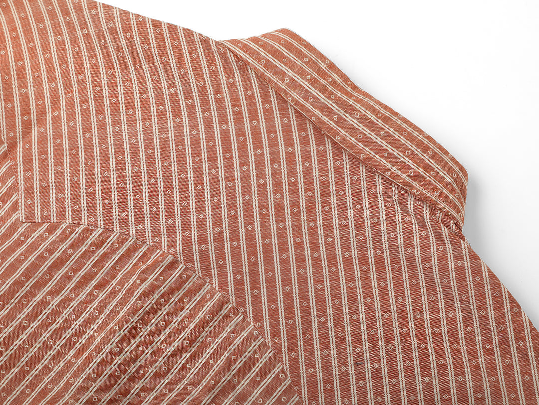 Western Series Yarn-dyed Striped Jacquard shirt