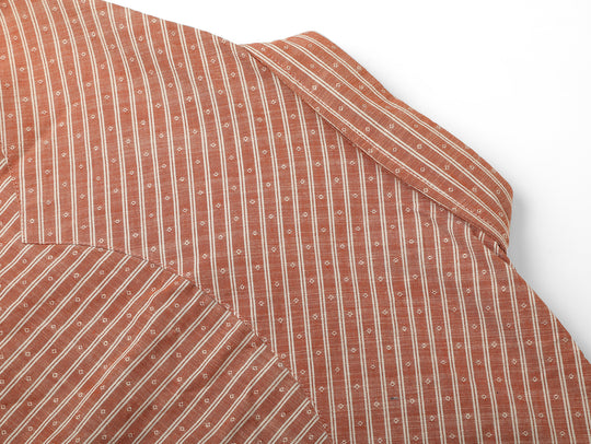 Western Series Yarn-dyed Striped Jacquard shirt