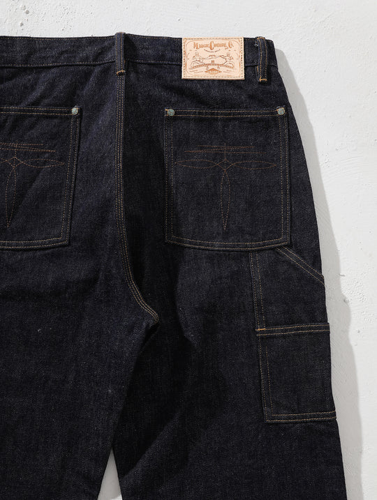16.4 OZ Western Logger Wide-Leg jeans