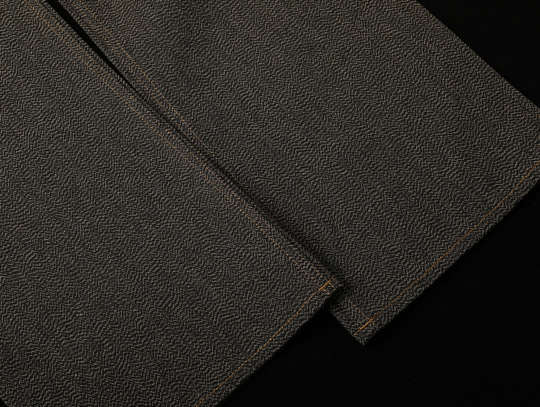 Mvc&Co. 724# Salt-and-Pepper Wide-Leg jeans