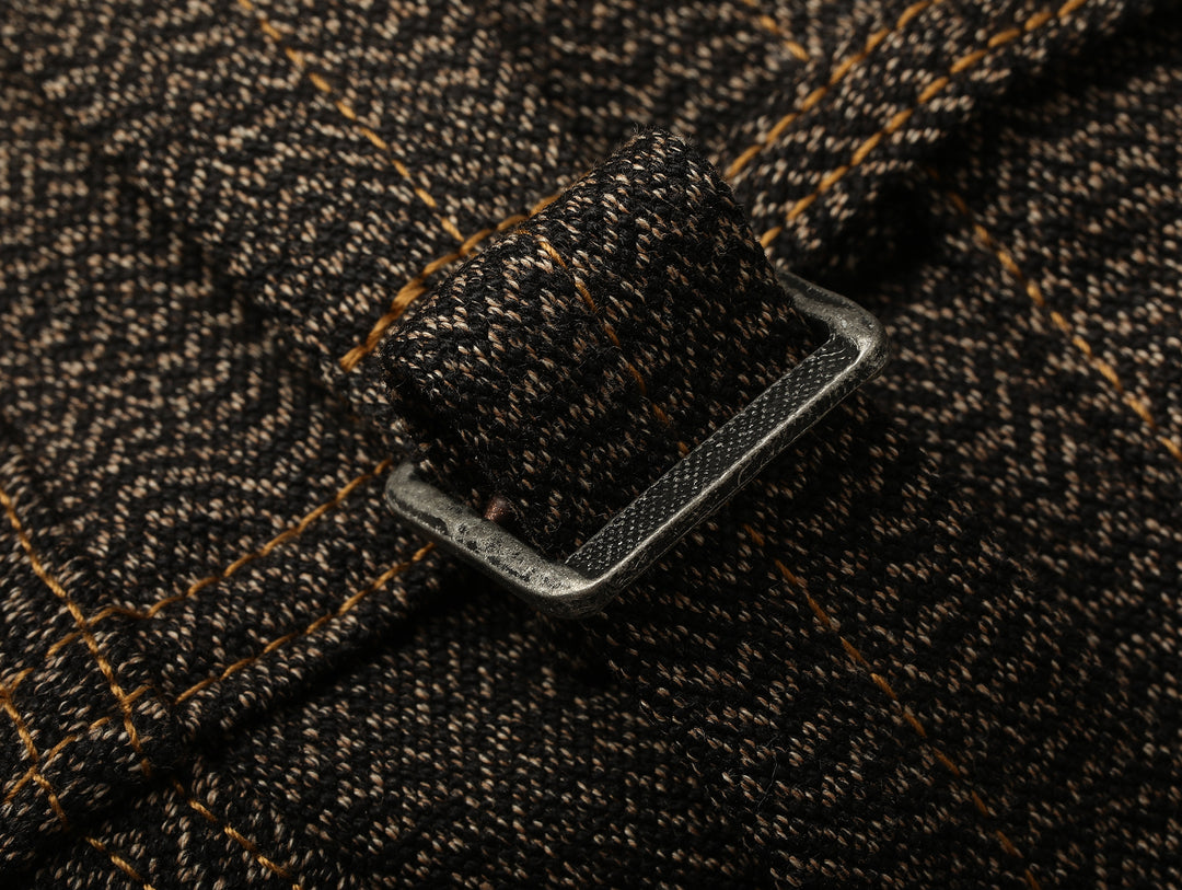 Mvc&Co. 724# Salt-and-Pepper Wide-Leg jeans