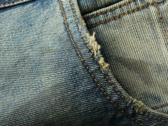 16.5OZ Nevada Faded Mid-High Rise Wide-Leg Jeans