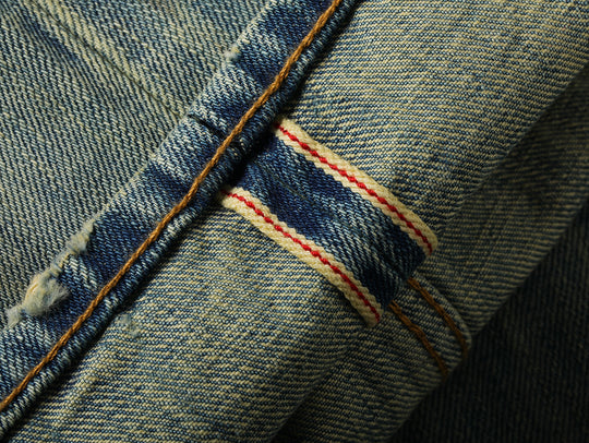 16.5OZ Nevada Faded Mid-High Rise Wide-Leg Jeans