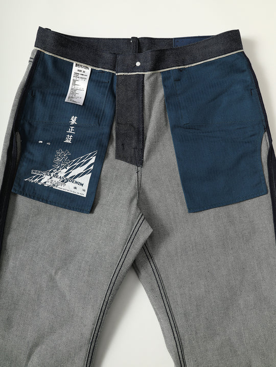 RAN Flared jeans-Plant Dyeing Indigo