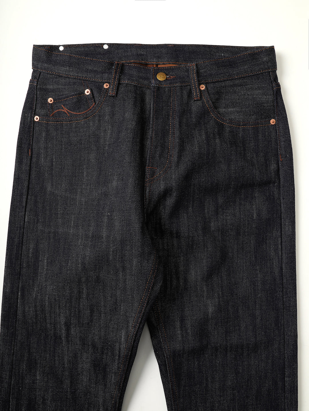 22OZ Selvedge 702 Tapered jeans-Desized