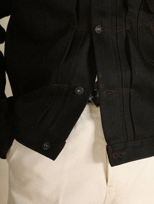 Black Swordsman Type1 Denim Jacket