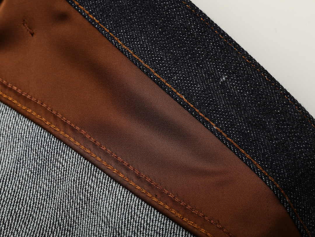 22OZ Selvedge 702 Tapered jeans-Desized