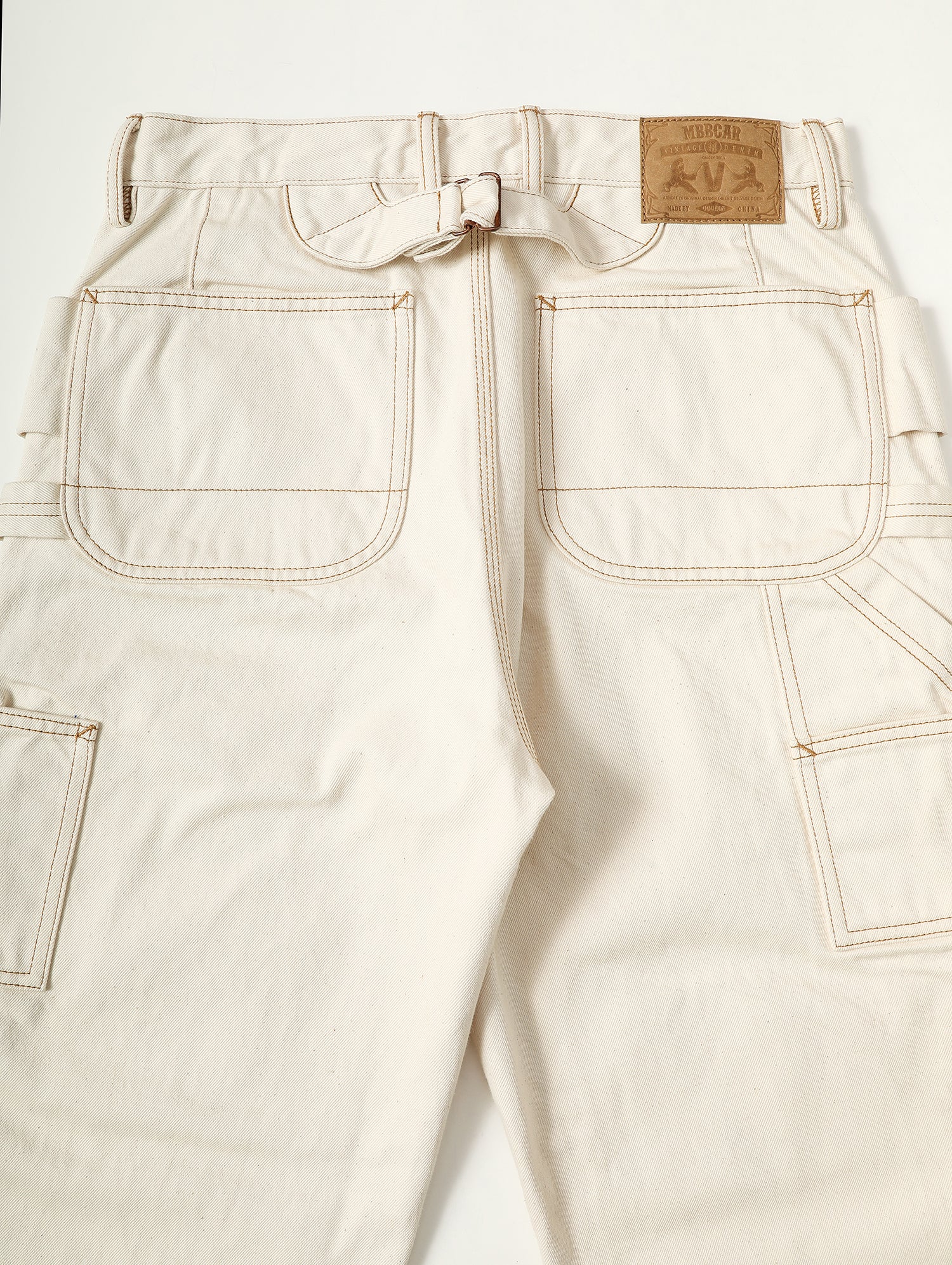 激レアClassic Double Knee Denim Pants White Carhartt WIP Double Knee Denim Pant in White| Homme Essentials