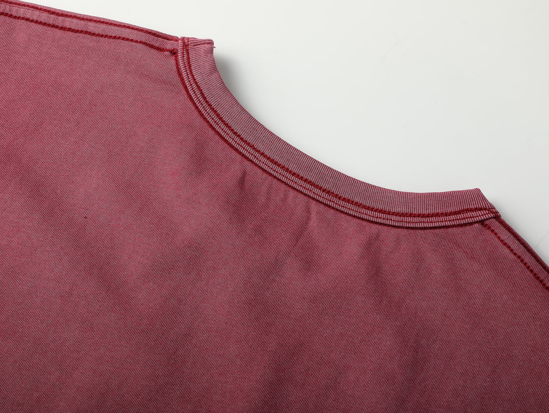 Western Series Sun-Faded Washed Racing T-shirt