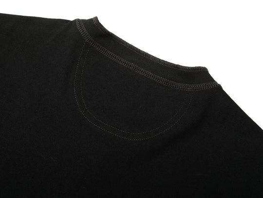 Western Series Embroidered Bib-front Henley shirt-White