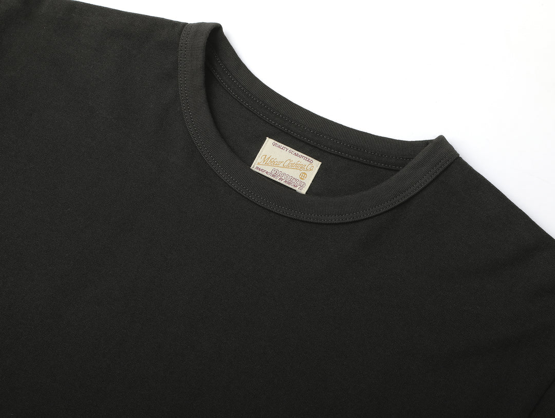 Classic Crew-neck T-shirt-Charcoal Gray